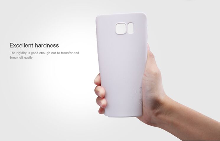 Пластиковая накладка NILLKIN Frosted Shiled для Samsung Galaxy Note 5 (N920) - White: фото 13 з 15