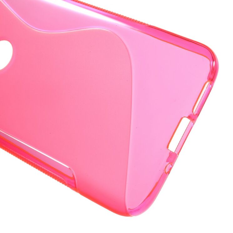 Силиконовый чехол Deexe S Line для LG G5 - Pink: фото 4 из 7