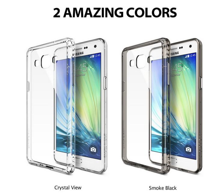 Чохол Ringke Fusion для Samsung Galaxy A5 (A500) - Black: фото 2 з 9