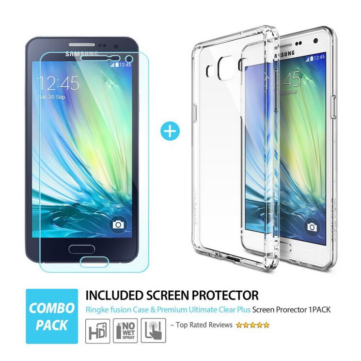 Чехол Ringke Fusion для Samsung Galaxy A5 (A500) - Black: фото 7 из 9