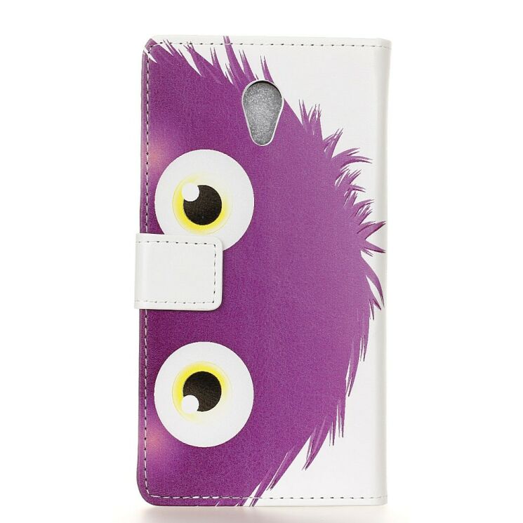 Чохол-книжка Deexe Color Wallet для Meizu M5 Note - Purple Monster: фото 2 з 7