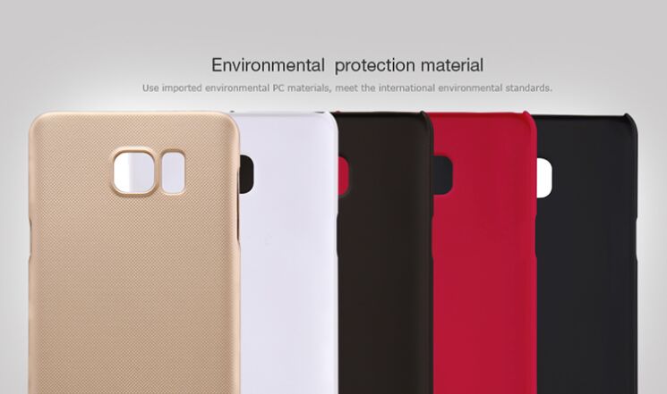 Пластиковая накладка NILLKIN Frosted Shiled для Samsung Galaxy Note 5 (N920) - Red: фото 10 з 15
