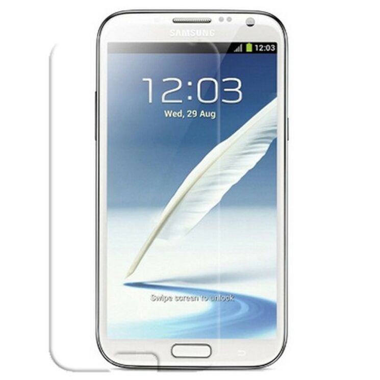 Защитная пленка Deexe Clear для Samsung Galaxy Note 2 (N7100): фото 1 из 1