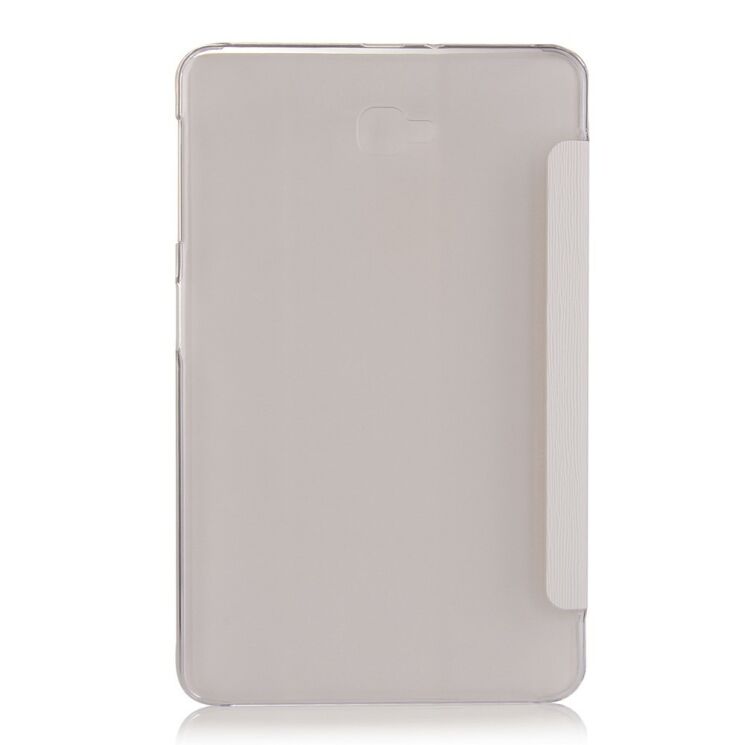 Чехол Deexe Toothpick Texture для Samsung Galaxy Tab A 10.1 (T580/T585) - White: фото 2 из 3