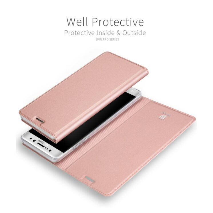 Чехол-книжка DUX DUCIS Skin Pro для Samsung Galaxy S7 edge (G935) - Gold: фото 10 из 12