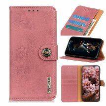 Чехол-книжка KHAZNEH Wallet Cover для Motorola Moto G8 - Pink: фото 1 из 9