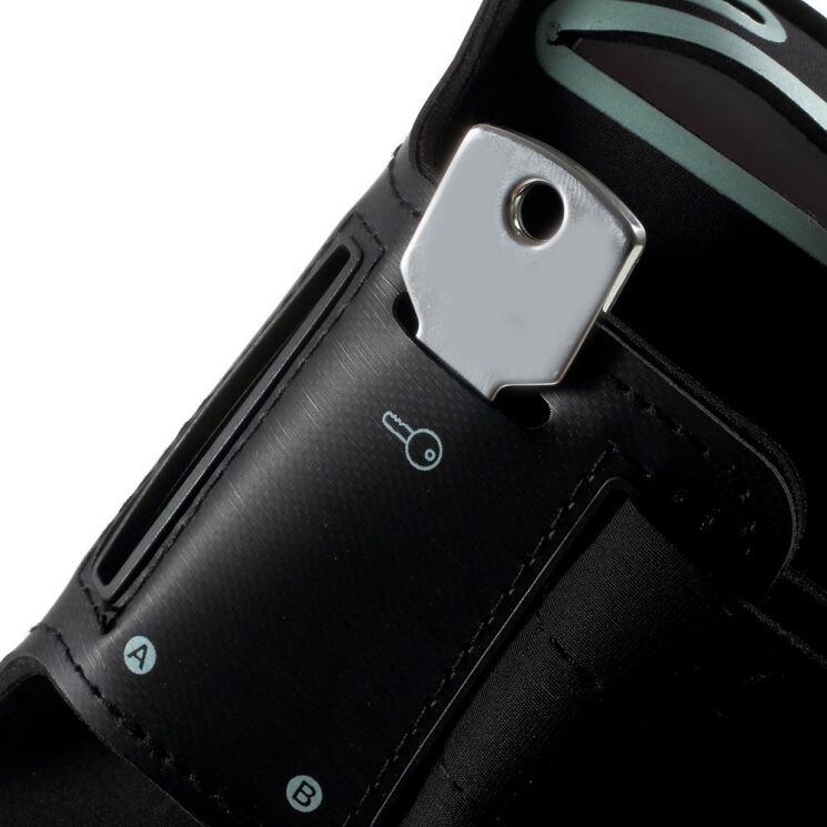 Чехол на руку UniCase Run&Fitness Armband M для смартфонов шириной до 75 см - Black: фото 5 из 8