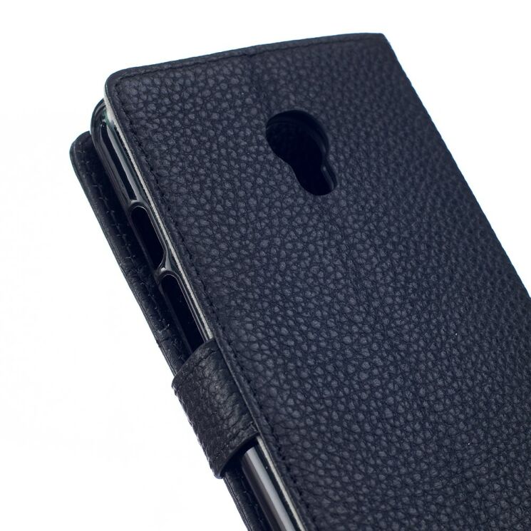 Кожаный чехол-книжка UniCase Leather Book для Meizu M5 - Black: фото 3 из 6