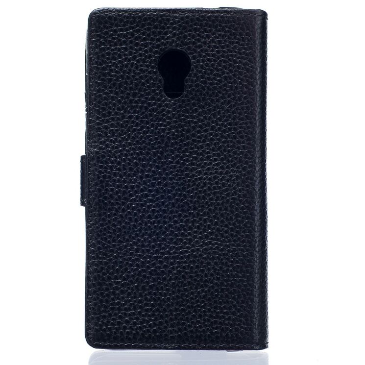 Кожаный чехол-книжка UniCase Leather Book для Meizu M5 - Black: фото 2 з 6