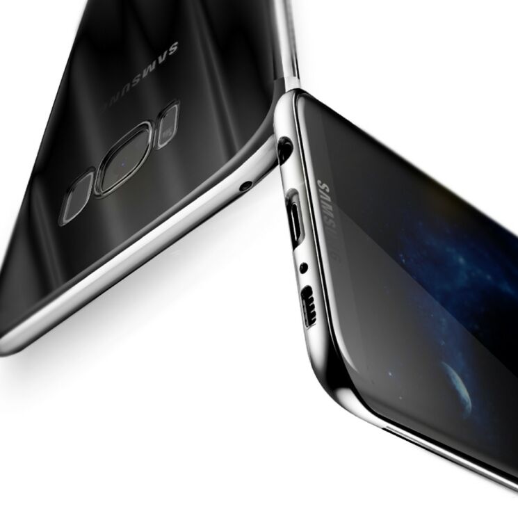 Пластиковий чохол BASEUS Glitter Shell для Samsung Galaxy S8 (G950) - Black: фото 10 з 21