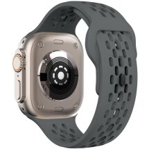 Ремешок Deexe Astra Strap для Apple Watch 42 / 44 / SE 44 / 45 / Ultra / Ultra 2 (49mm) - Dark Grey: фото 1 из 7