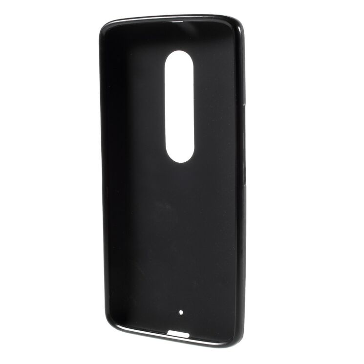 Силиконовая накладка Deexe Soft Case для Motorola Moto X Play - Black: фото 2 из 6