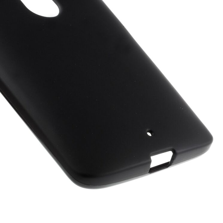 Силиконовая накладка Deexe Soft Case для Motorola Moto X Play - Black: фото 4 из 6