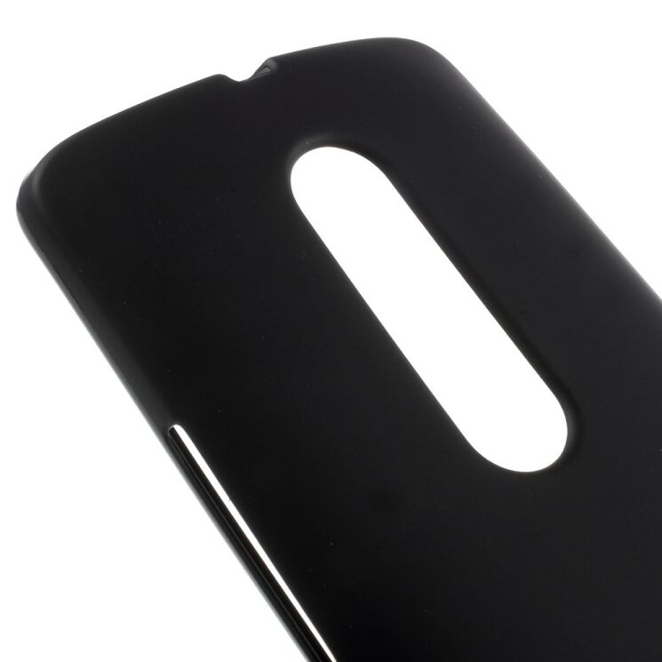 Силиконовая накладка Deexe Soft Case для Motorola Moto X Play - Black: фото 3 из 6
