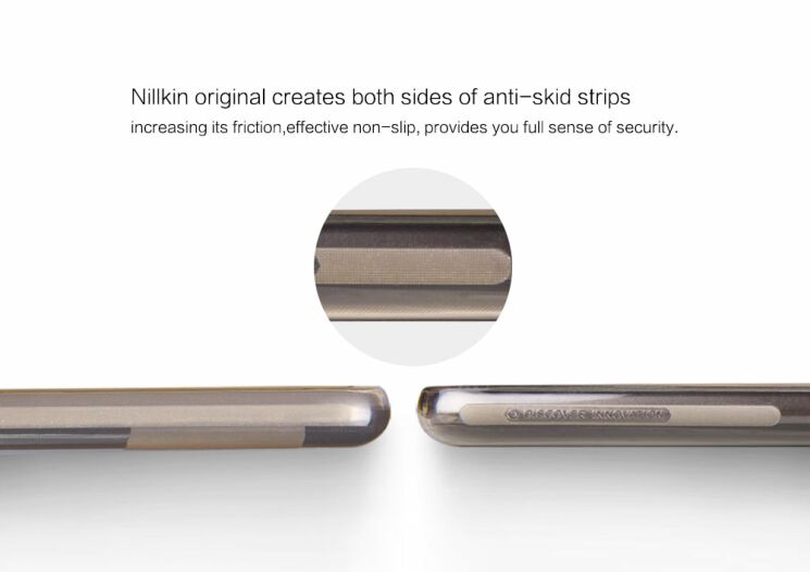 Силіконовий чохол NILLKIN Nature TPU для Motorola Moto G4/G4 Plus - Gray: фото 10 з 13