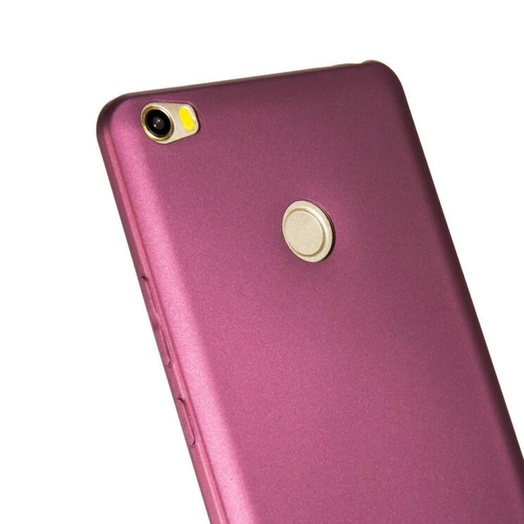 Силіконовий чохол X-LEVEL Matte для Xiaomi Mi Max - Wine Red: фото 5 з 7