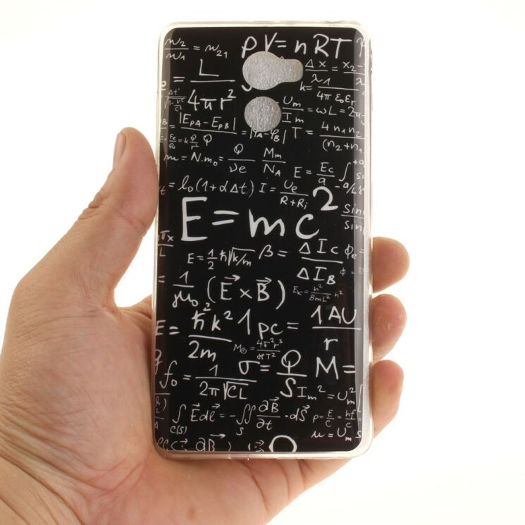 Силиконовый (TPU) чехол Deexe Life Style для Xiaomi Redmi 4 - Enstein's Equation: фото 5 из 6