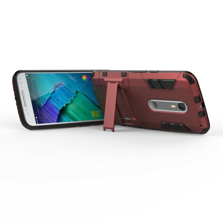 Захисна накладка UniCase Hybrid для Motorola Moto X Style - Red: фото 6 з 6