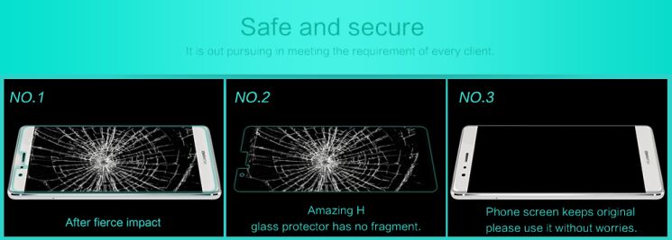 Защитное стекло NILLKIN Amazing H для Huawei P9: фото 10 из 15