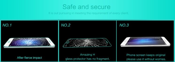 Защитное стекло NILLKIN Amazing H для Xiaomi Mi5: фото 11 из 15