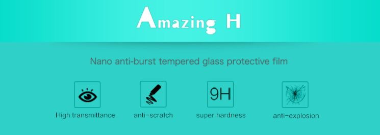 Защитное стекло NILLKIN Amazing H для Xiaomi Mi5: фото 3 из 15