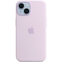 Защитный чехол Copiex Silicone Case with MagSafe для Apple iPhone 14 - Lilac: фото 1 из 5