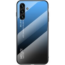 Захисний чохол Deexe Gradient Color для Samsung Galaxy A13 5G - Black / Blue: фото 1 з 12