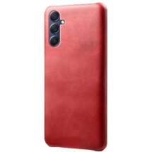 Защитный чехол Deexe Leather Back Cover для Samsung Galaxy A05s (A057) - Red: фото 1 из 4