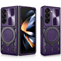 Захисний чохол Deexe Magnetic Space (FF) для Samsung Galaxy Fold 5 - Purple: фото 1 з 7