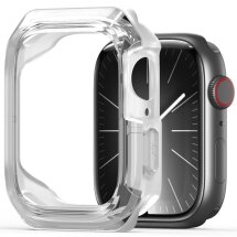 Защитный чехол Dux Ducis Tamo Series для Apple Watch 40 mm / SE 40 mm - Transparent White: фото 1 из 11