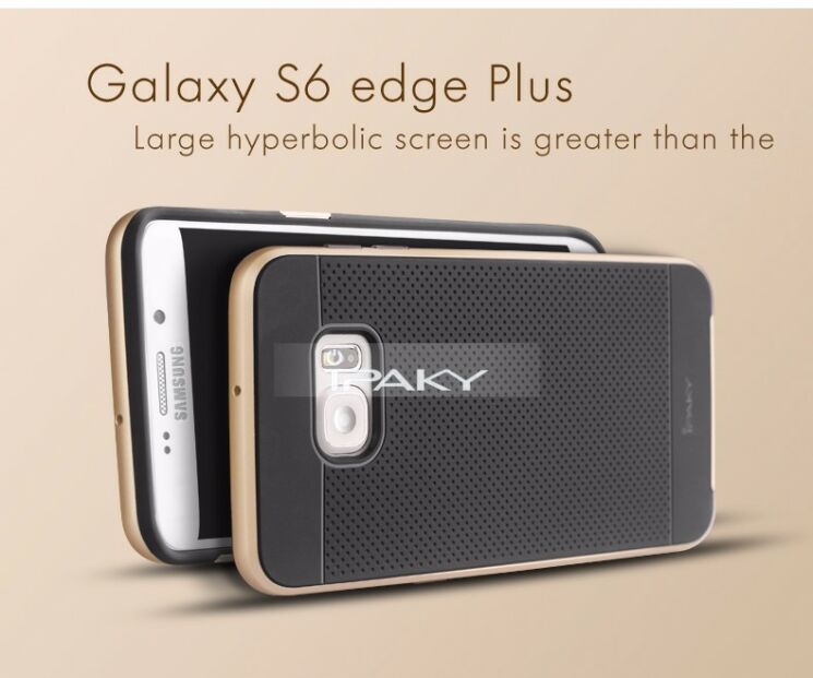 Защитный чехол IPAKY Hybrid для Samsung Galaxy S6 edge+ (G928) - Black: фото 4 из 9