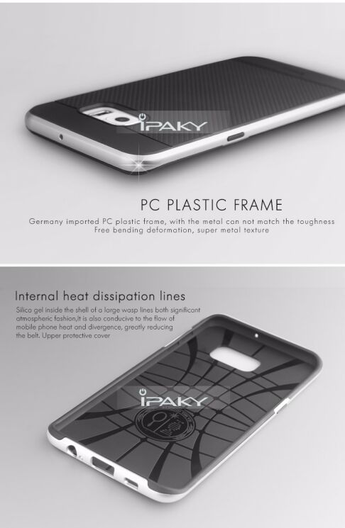 Защитный чехол IPAKY Hybrid для Samsung Galaxy S6 edge+ (G928) - Black: фото 7 из 9