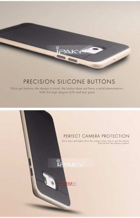 Защитный чехол IPAKY Hybrid для Samsung Galaxy S6 edge+ (G928) - Black: фото 8 из 9