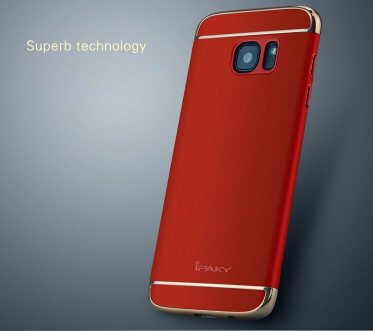 Защитный чехол IPAKY Slim Armor для Samsung Galaxy S7 edge (G935) - Red: фото 5 из 9