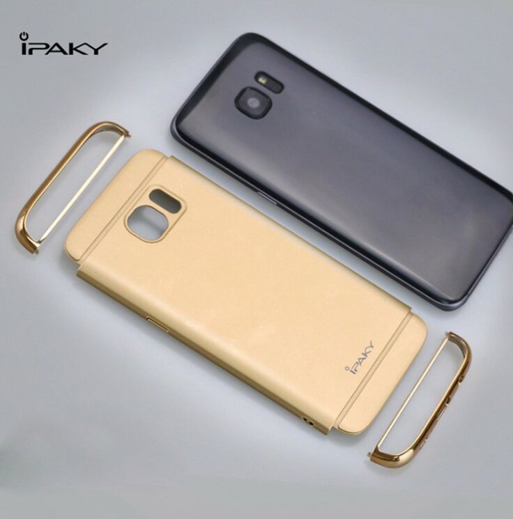 Защитный чехол IPAKY Slim Armor для Samsung Galaxy S7 edge (G935) - Rose Gold: фото 5 из 10