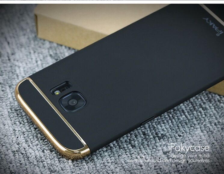 Захисний чохол IPAKY Slim Armor для Samsung Galaxy S7 edge (G935) - Black: фото 2 з 10