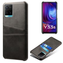 Захисний чохол KSQ Pocket Case для VIVO Y33s / Y21 / Y21s - Black: фото 1 з 4