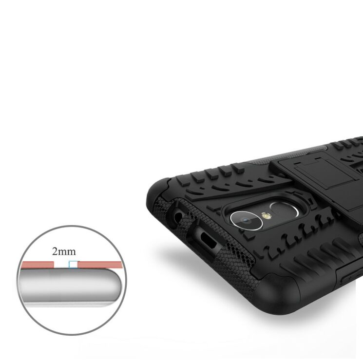 Захисний чохол UniCase Hybrid X для Lenovo K6 / K6 Power - Black: фото 12 з 12