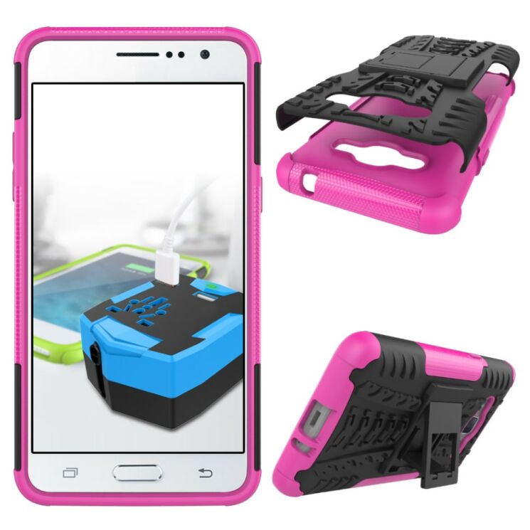 Захисний чохол UniCase Hybrid X для Samsung Galaxy J2 Prime - Pink: фото 2 з 9