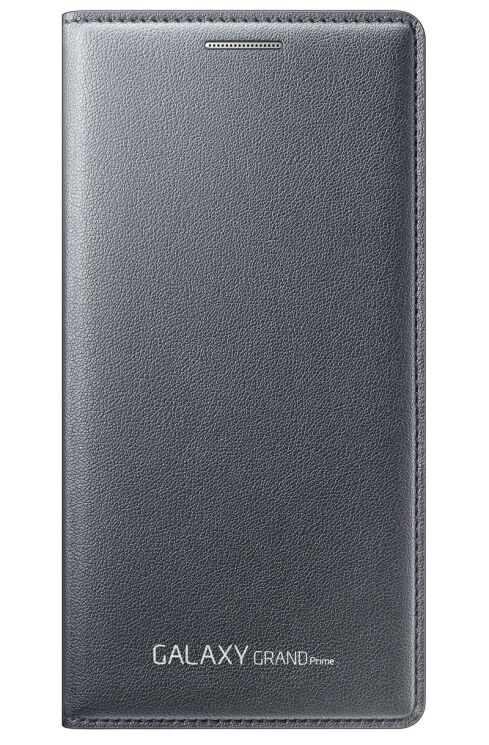 Чохол Flip Cover для Samsung Galaxy Grand Prime (G530) EF-WG530BFEGRU - Black: фото 2 з 5