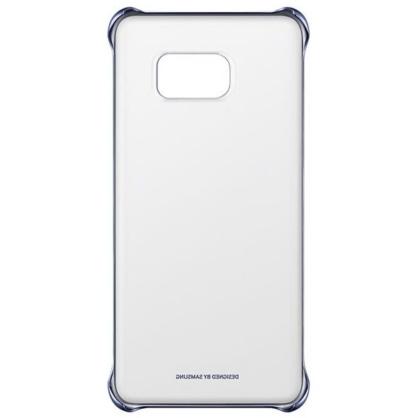 Чохол Clear Cover для Samsung Galaxy S6 edge+ EF-QG928CBEGRU - Black: фото 4 з 5