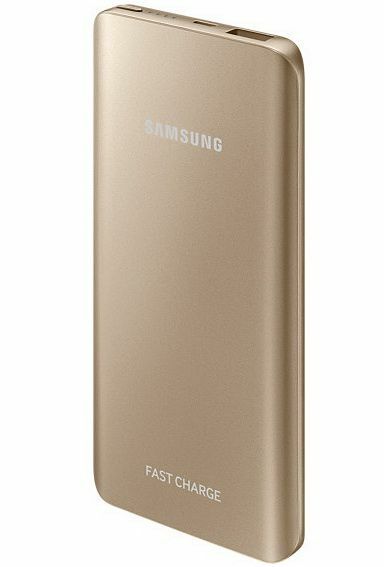 Внешний аккумулятор Samsung Fast Charging EB-PN920UFRGRU 5200 mAh - Gold: фото 3 з 9
