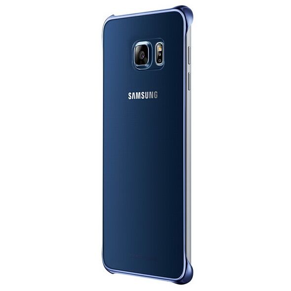 Чохол Clear Cover для Samsung Galaxy S6 edge+ EF-QG928CBEGRU - Black: фото 2 з 5