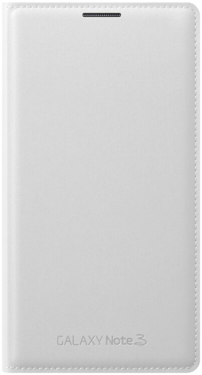Чехол Flip Wallet для Samsung Galaxy Note 3 (N9000) - White: фото 2 из 5