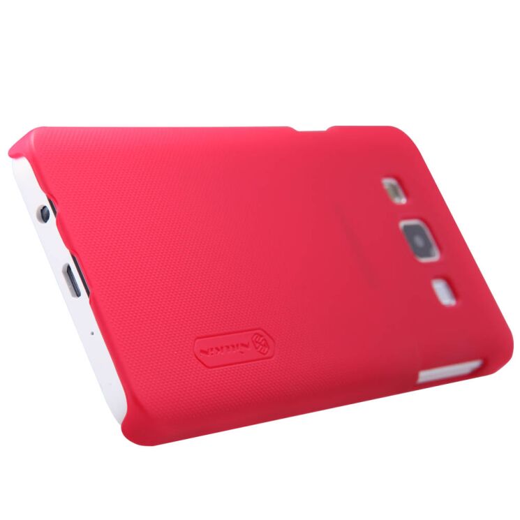 Пластиковая накладка Nillkin Frosted Shield для Samsung Galaxy A3 (A300) - Red: фото 4 з 13