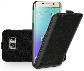 Кожаный чехол TETDED Flip Case для Samsung Galaxy Edge S6 edge+ (G928): фото 1 из 9