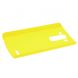 Пластиковая накладка Deexe Hard Shell для LG G3s (D724) - Yellow (G3S-7204Y). Фото 4 з 6