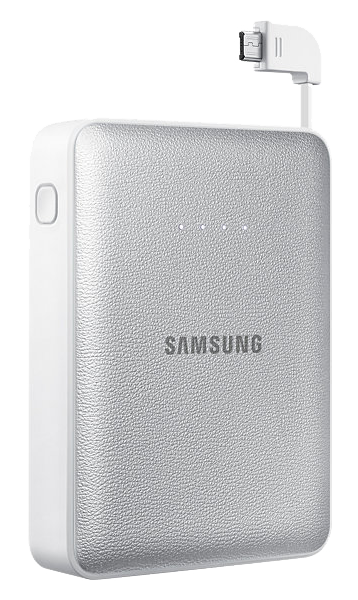 Внешний аккумулятор Samsung 8400mAh EB-PG850BSRGRU Silver: фото 1 из 10
