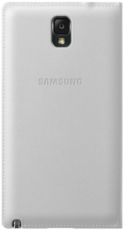 Чехол Flip Wallet для Samsung Galaxy Note 3 (N9000) - White: фото 4 из 5