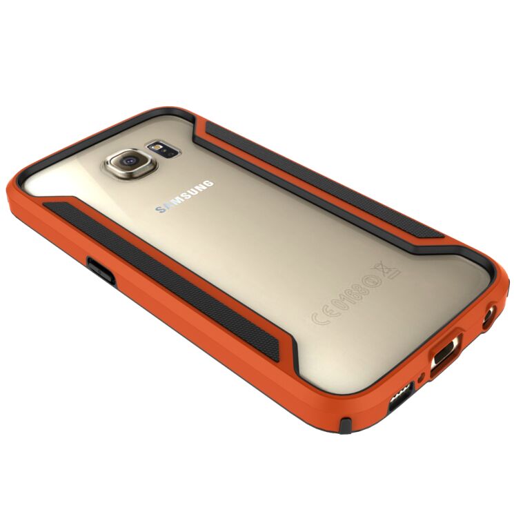 Защитный бампер NILLKIN Slim Border Series для Samsung Galaxy S6 (G920) - Orange: фото 4 из 16